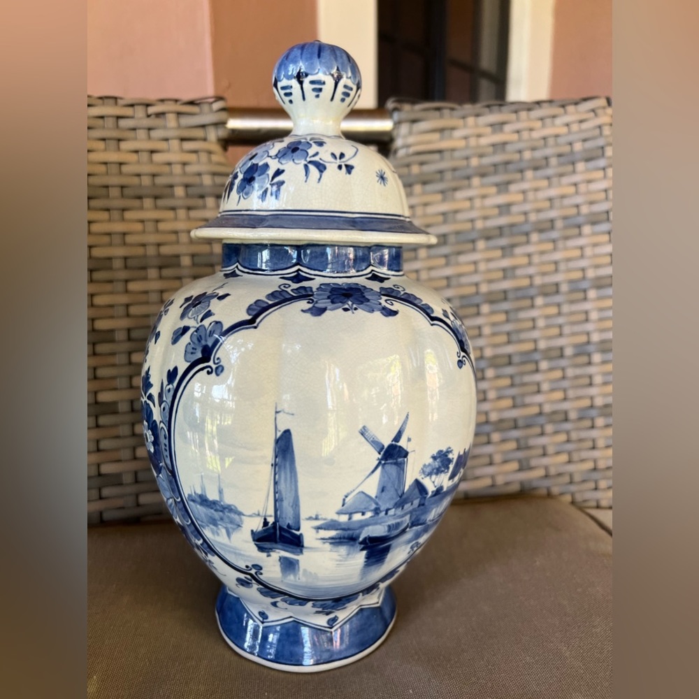 Royal Delft Ginger Jar